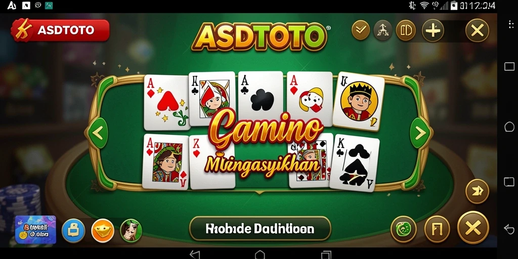 Screenshot utama ASDTOTO menampilkan keseruan gameplay Domino.