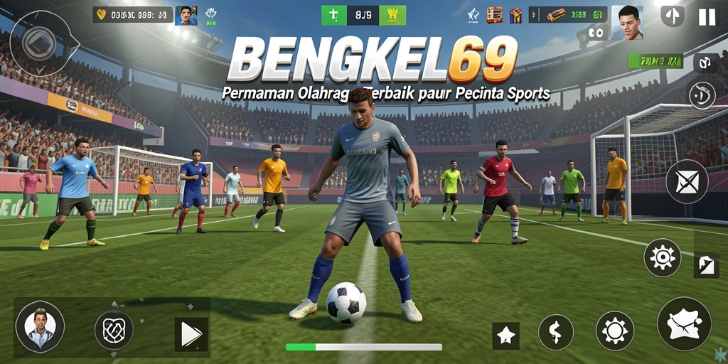 Tampilan gameplay BENGKEL69 yang seru dan mendebarkan.