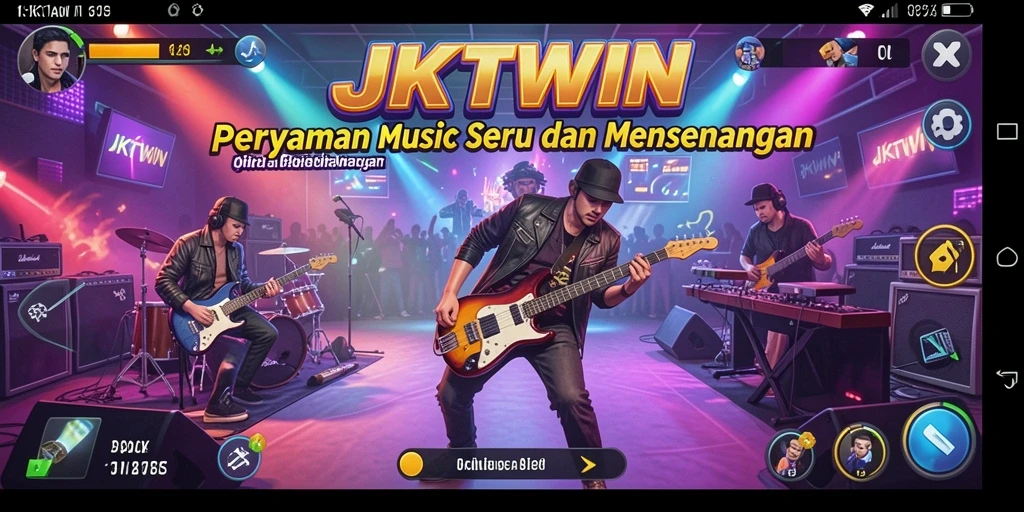 Tampilan gameplay JKTWIN yang penuh warna dan menarik.