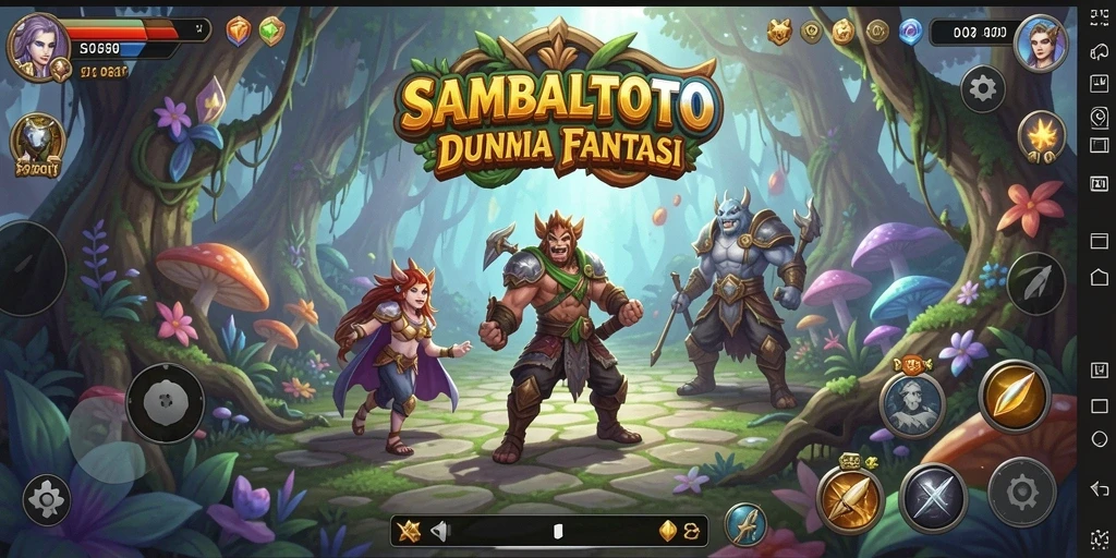 Screenshot gameplay SAMBALTOTO yang menampilkan aksi petualangan menarik.
